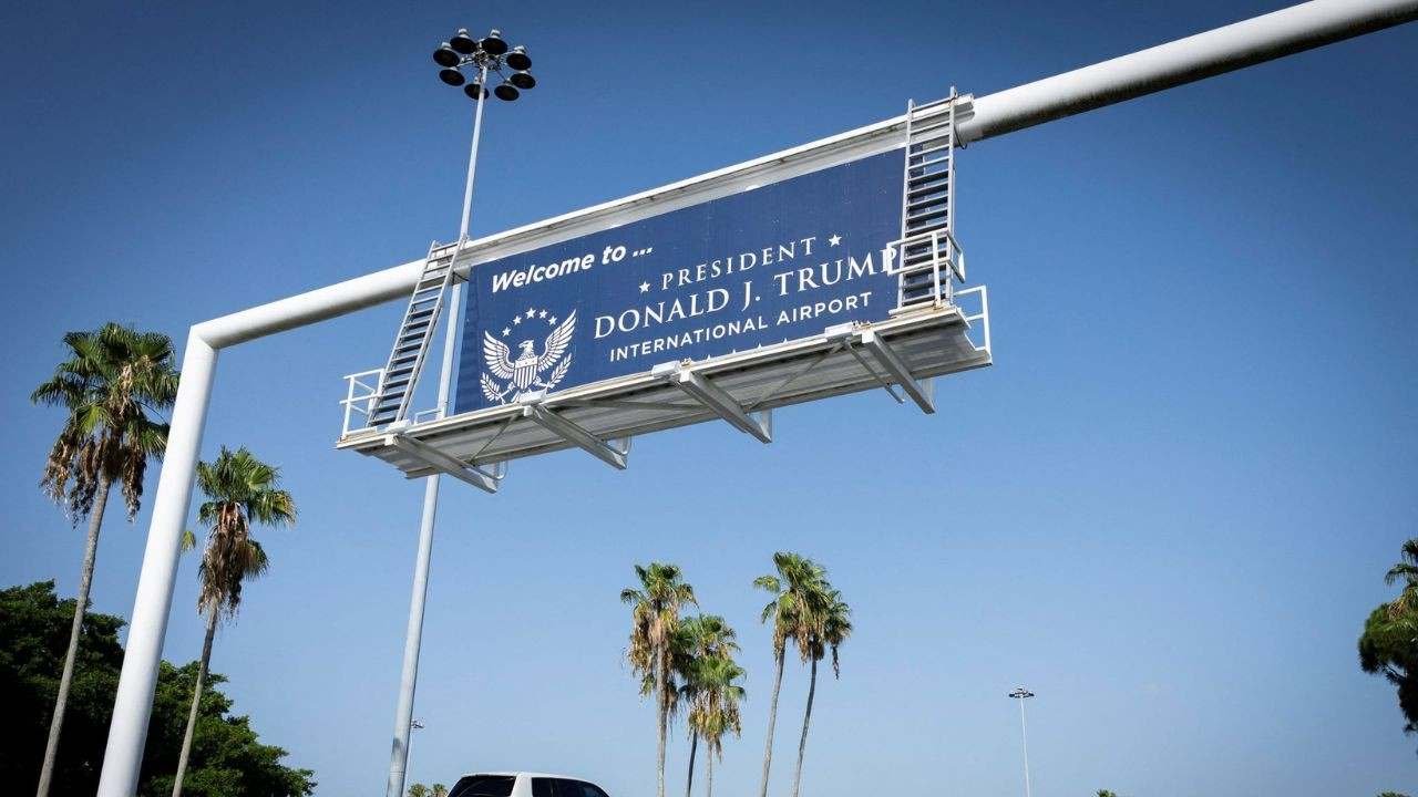 President Donald J. Trump International Airport (DJT)